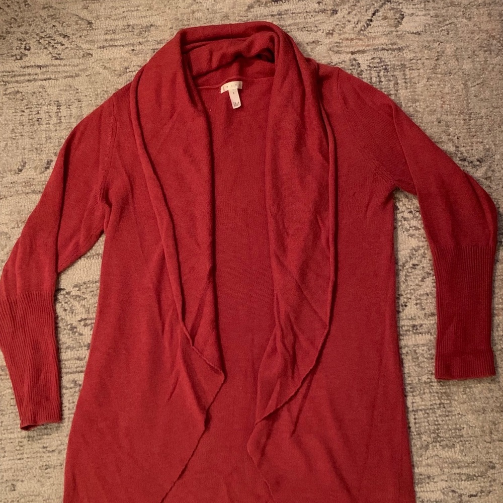 Leith circle hem cardigan